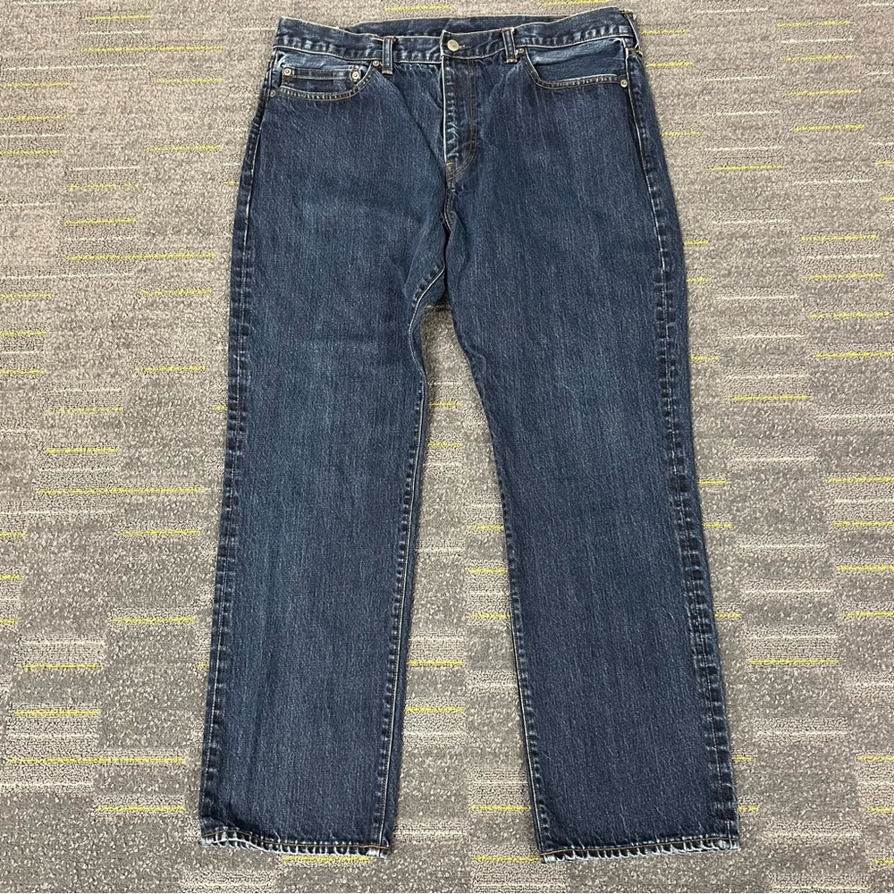J Crew Kaihara Japanese Denim Jeans Mens 38x32 Blue 1040 Straight Leg Hipster